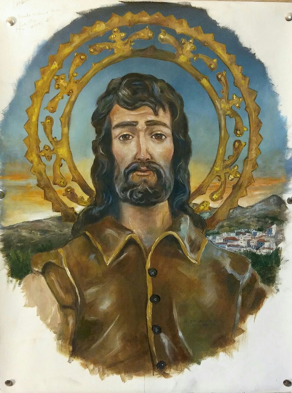 Pintura del estandarte